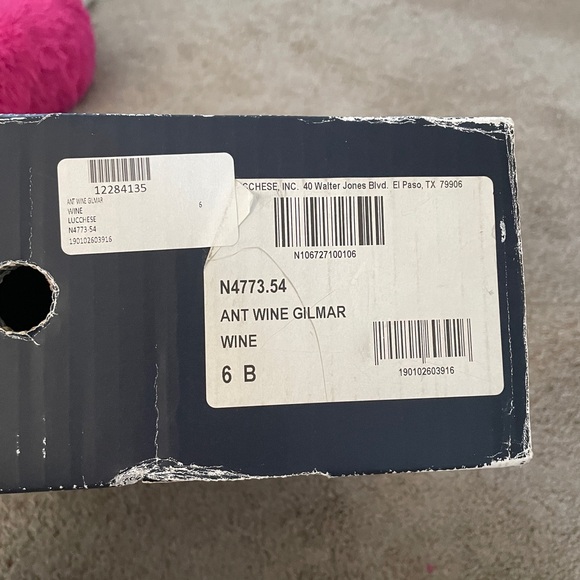 Lucchese Nicole Limited Edition Burnt Wine Boot - Picture 7 of 8